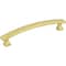 Elements 128 mm Center-to-Center Brushed Gold Square Hadly Cabinet Pull 449-128BG - alternate 1